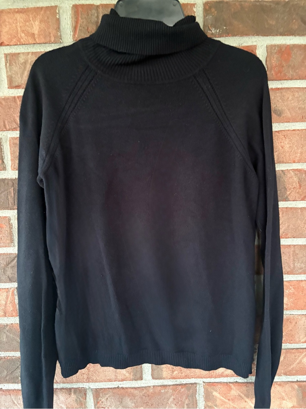 Brand Attention Classic Black Turtleneck Sweater - Women’s 100% cotton